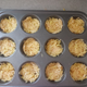 In the cupcake holders. I also brushes a bit of EVOO on top of each one for crispiness.
